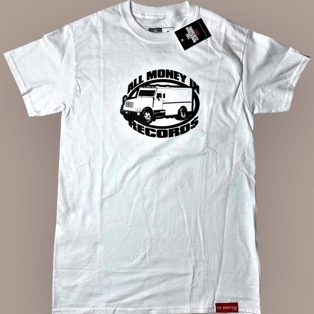 NWT The Marathon Clothing All Money In Records T-Shirt Men S